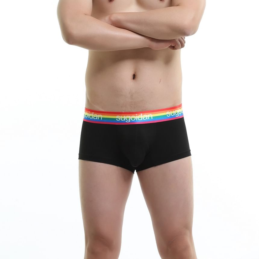 Jozev - Bedrukte boxershorts met letters