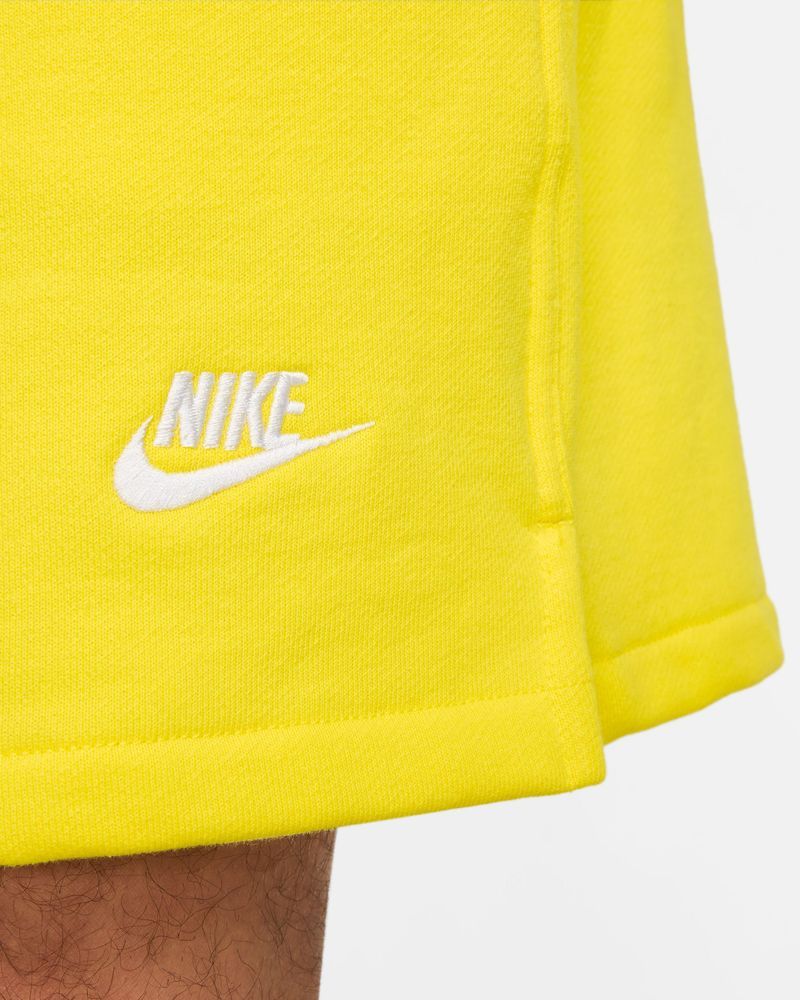 Short Nike Sportswear Club Fleece Jaune pour homme