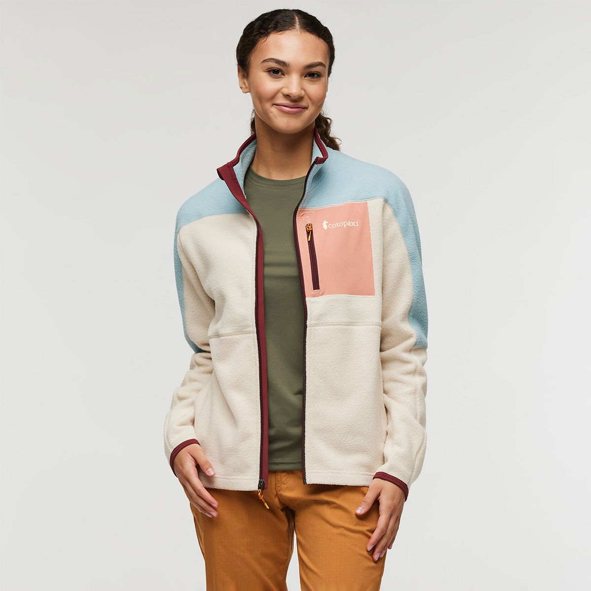 Cotopaxi Abrazo FZ Fleece, dame (Sea Spray)