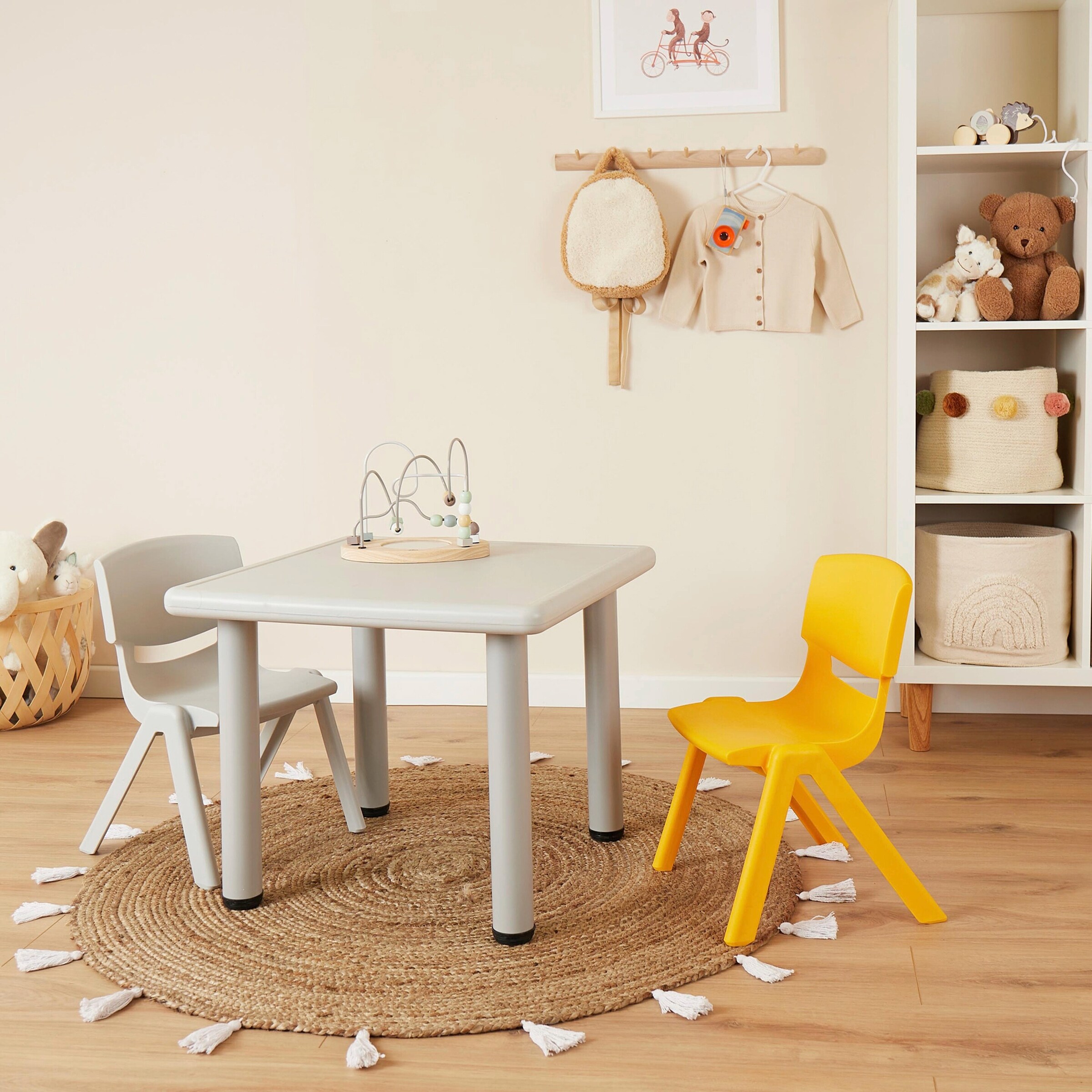 Bieco Kinderstuhl gelb