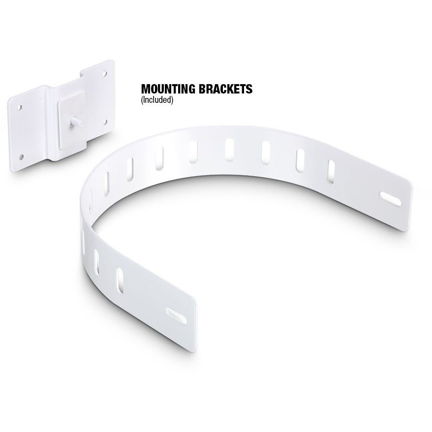 LD Systems SAT 62 A G2 W 6.5 inch actieve installatie monitor (wit)