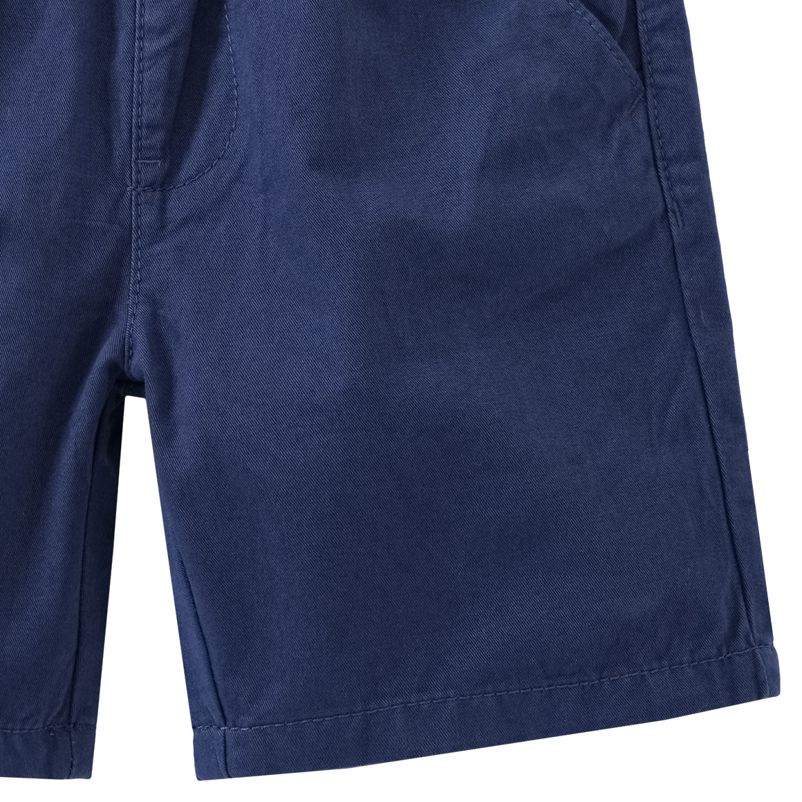 Topolino Jungen Shorts in unifarben dunkelblau