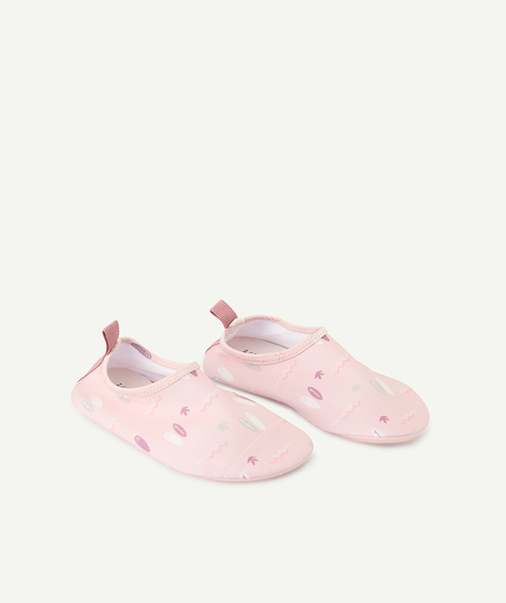 FRESKchaussons de plage anti-uv bébé fille rose