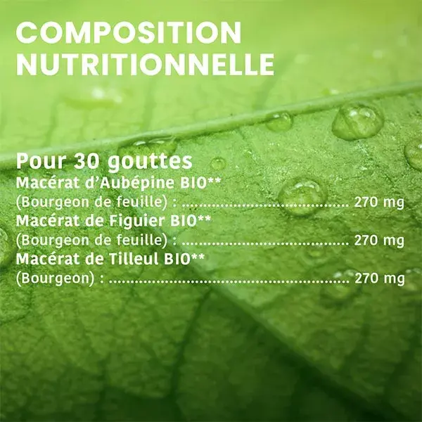 Santarome Bio - Complexo Tri-Bud Orgânico para Dormir - Frasco de 30ml