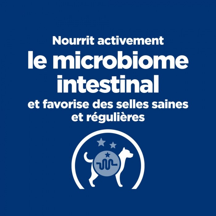 HILL'S Prescription Diet Gastrointestinal Biome en Mijotés au Poulet - Pâtée pour chien