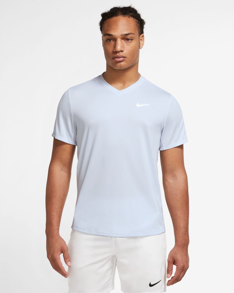 Haut de tennis Nike NikeCourt Gris pour homme
