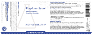 Biotics Porphyra-Zyme Tabletten 270TB
