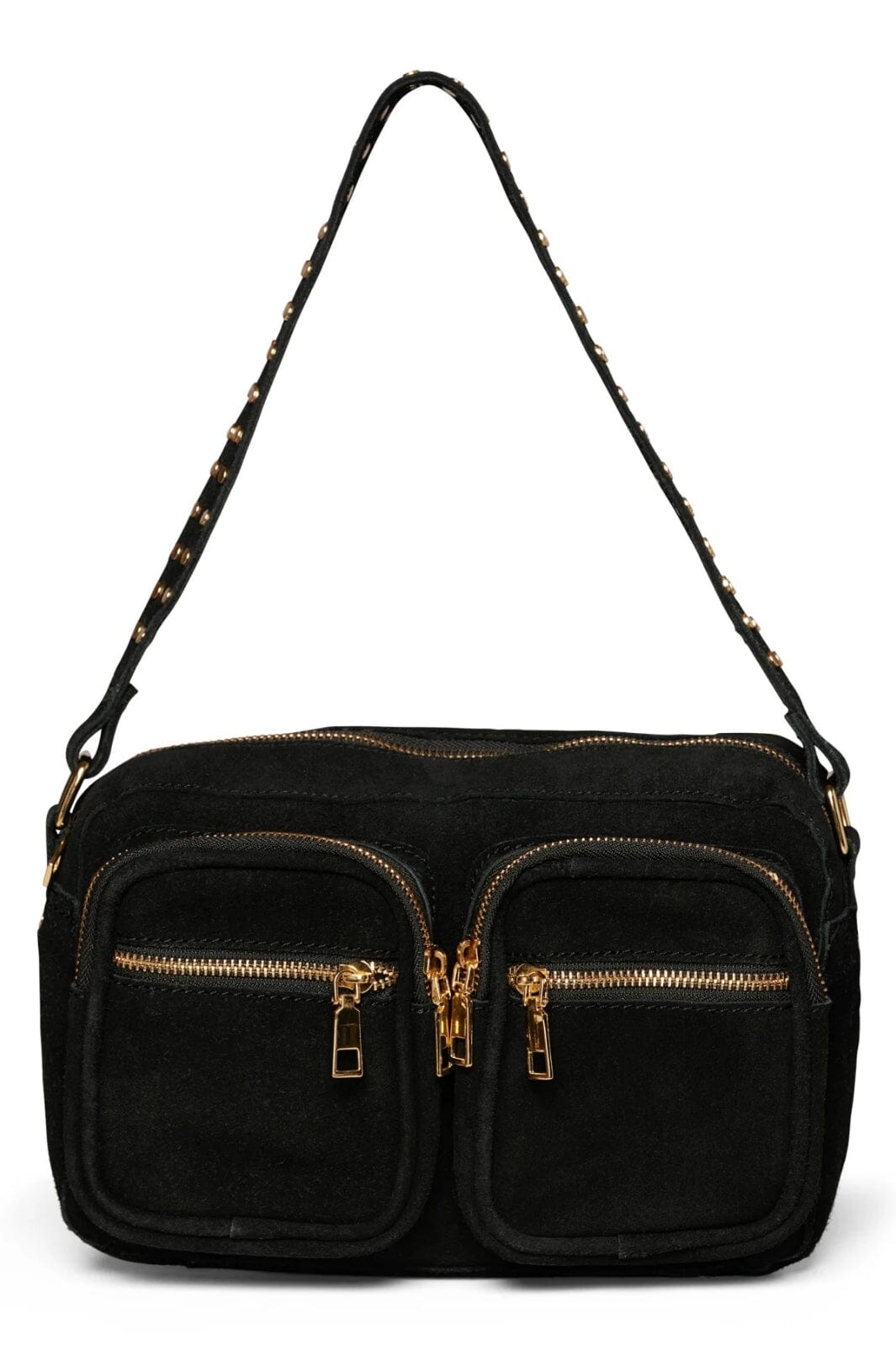 Noella Celina Bag Real Suede W. Gold