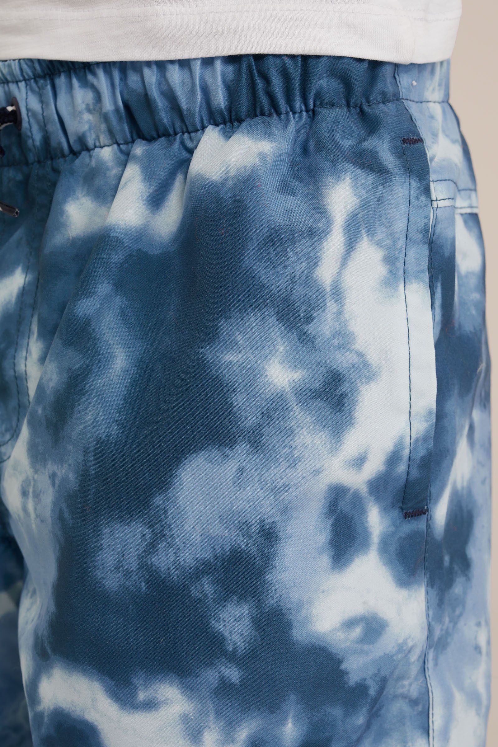 Jongens zwemshort met dessin WE Fashion Marineblauw