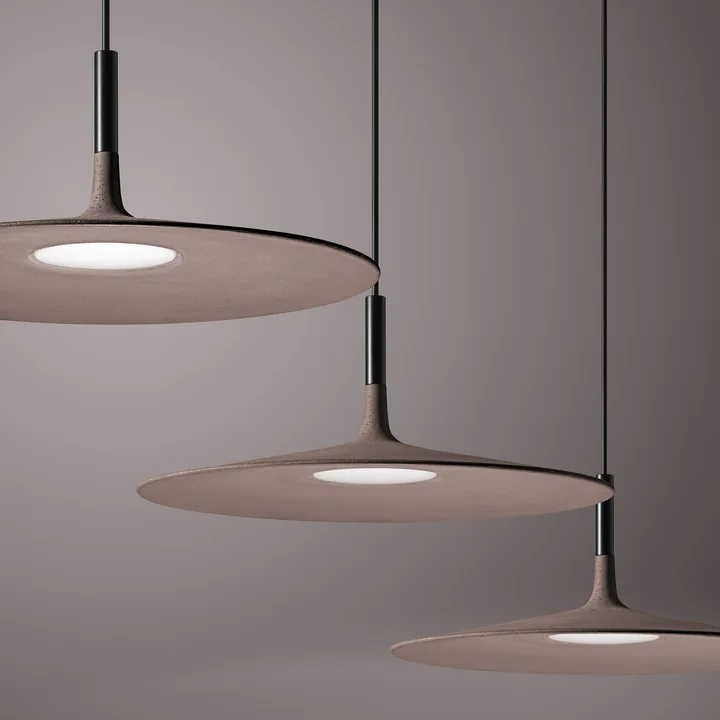 Foscarini - Aplomb (LED) Pendelleuchte Large, grau