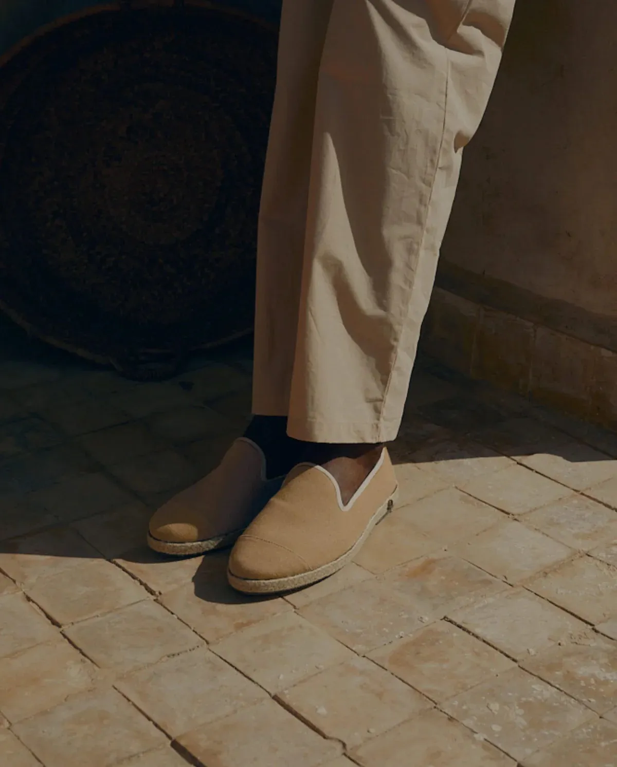 Espadrille en coton Angarde