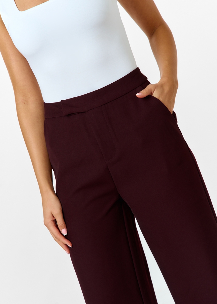Audrey pantalon burgundy