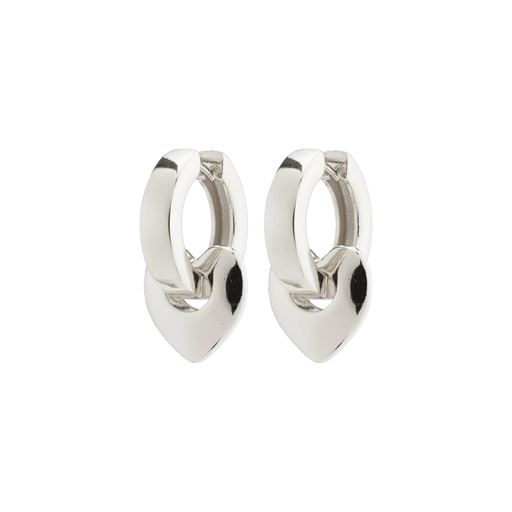 Pilgrim Iokaste Chunky Hoops, Silver Plated