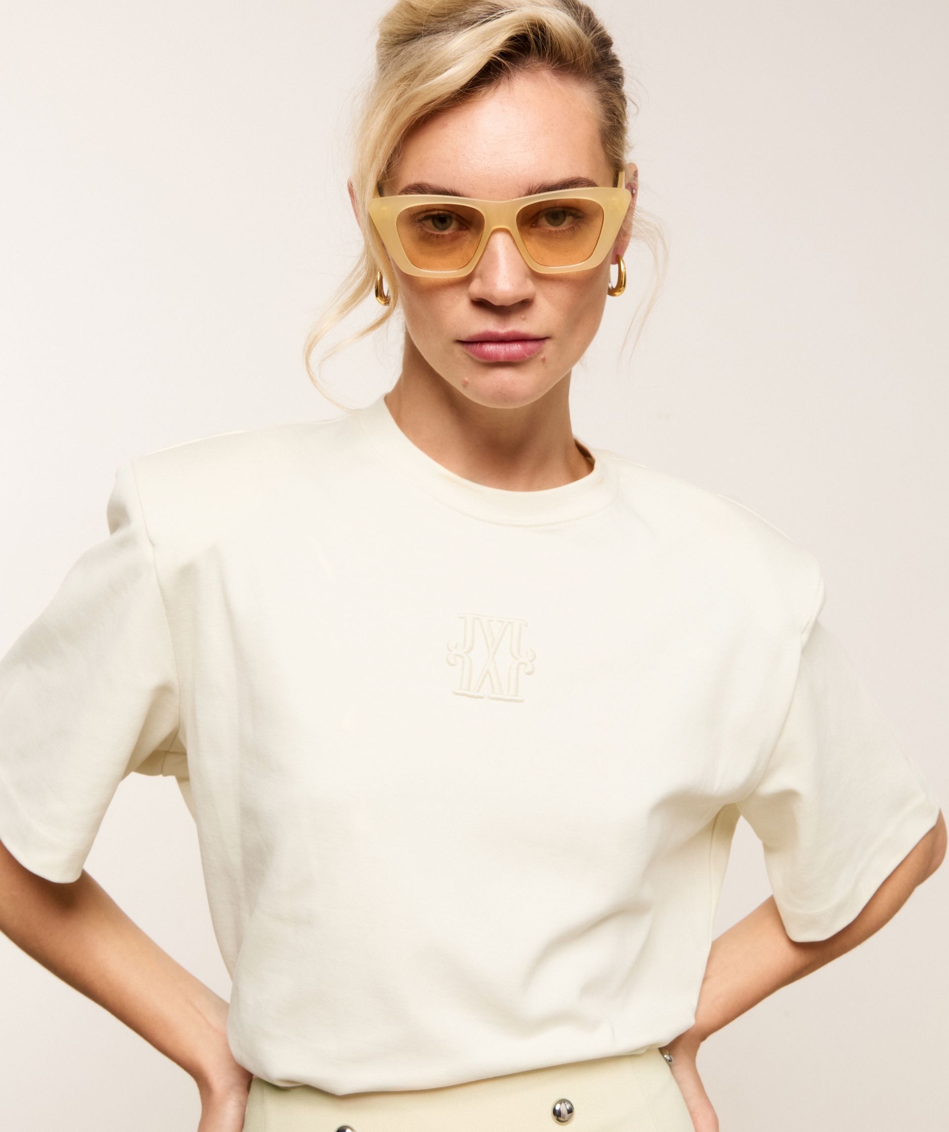 JV-MARLOWE zonnebril - butter yellow