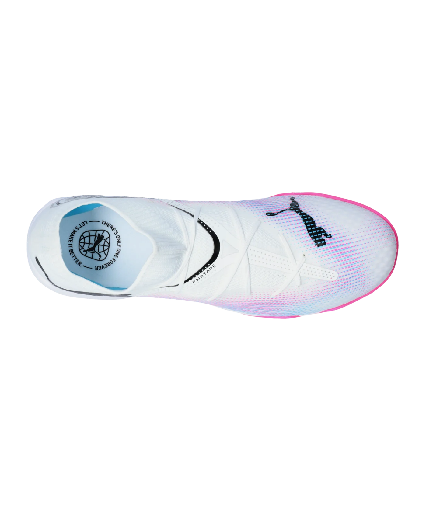 PUMA FUTURE 7 Pro Cage Phenomenal Weiss Schwarz Pink F01