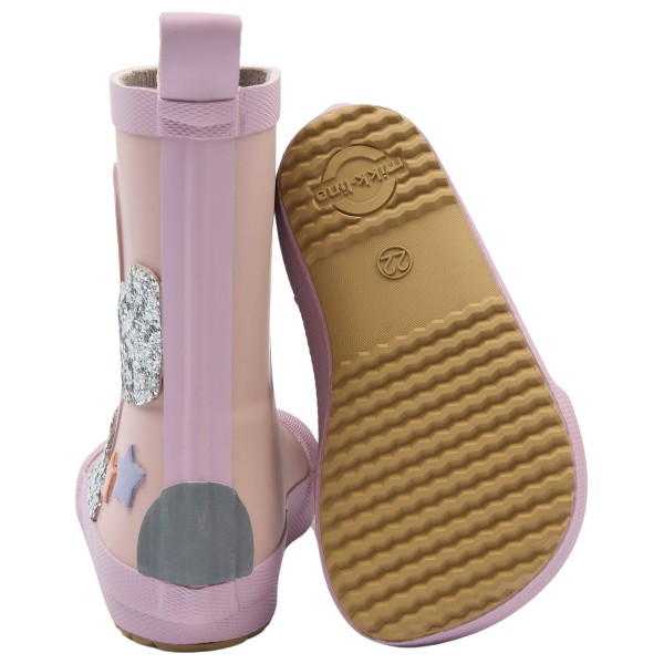 Mikk-Line - Kid's Wellies Rainbow Patch Barefoot - Bottes en caoutchouc