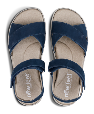 New Feet Sandal Blå 251-18-1541