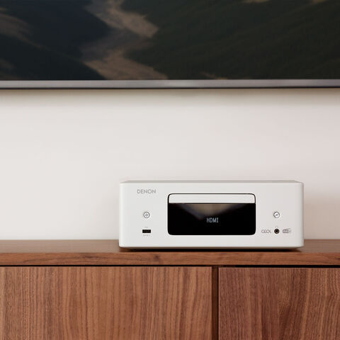 DENON CEOL RCD-N12DAB – mini-streaminginstallatie met HDMI en HEOS Wit