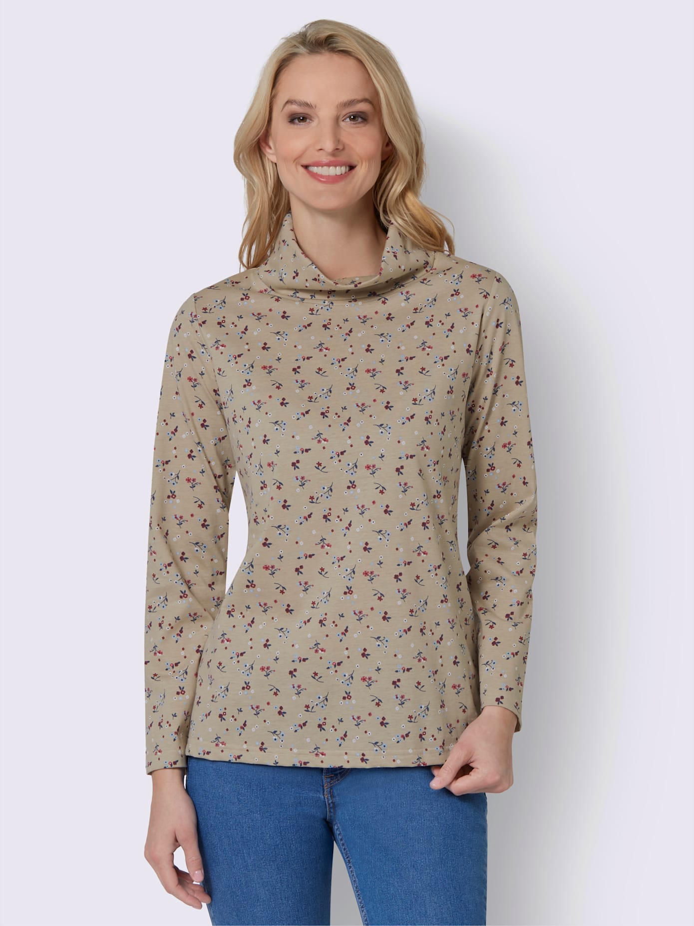 T-shirt à manches longues pur coton