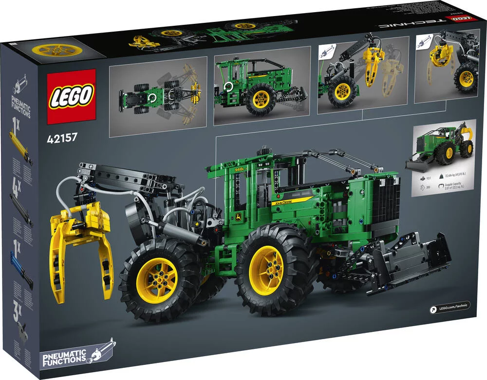 LEGO®TECHNIC 42157 - LA DEBARDEUSE JOHN DEERE 948L-II