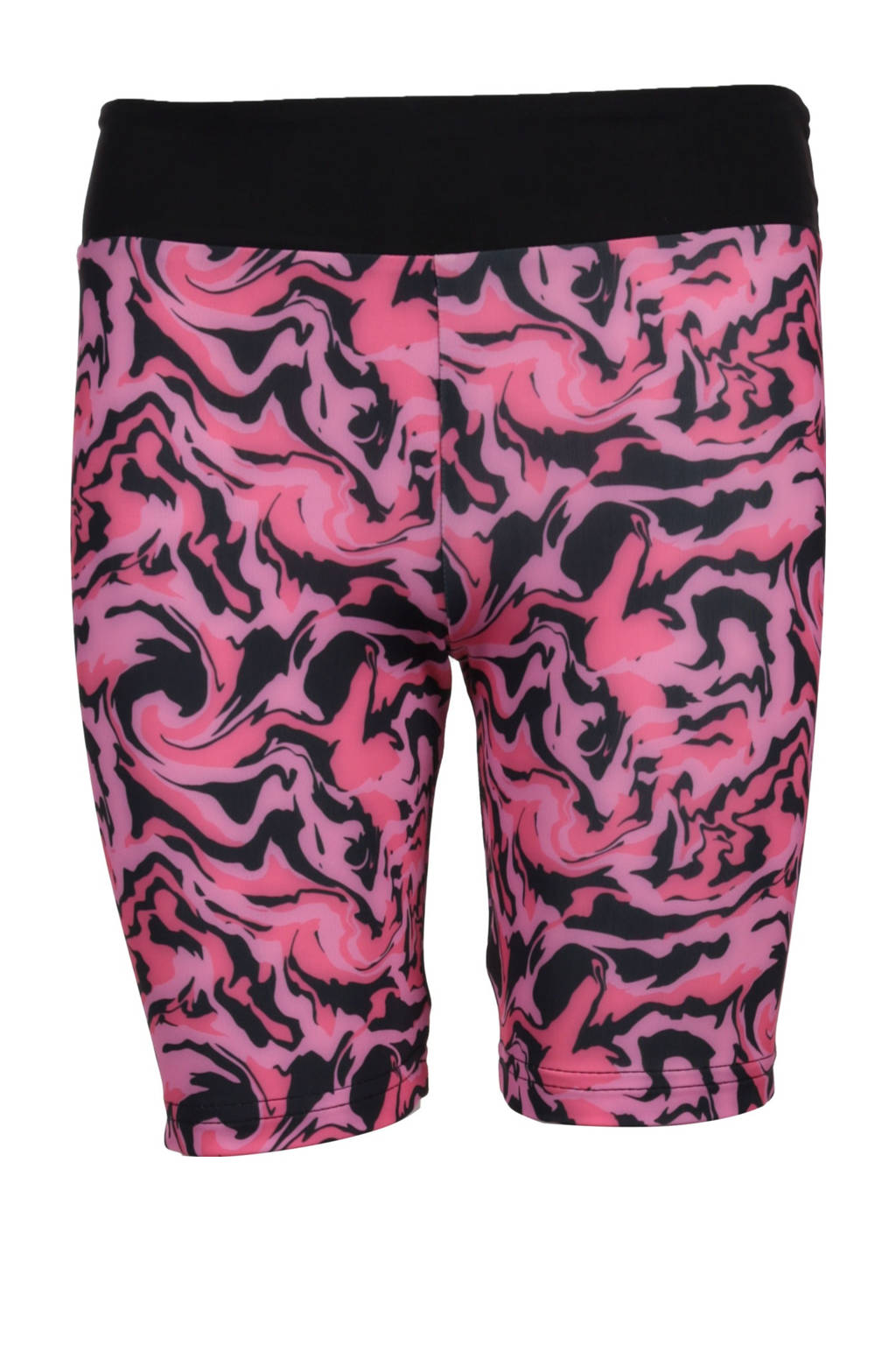 Papillon sportshort roze/zwart