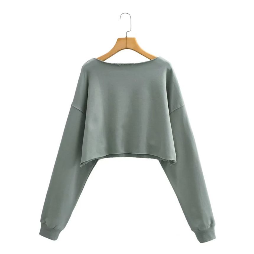 Florentine - Sweatshirt met lange mouwen en boothals