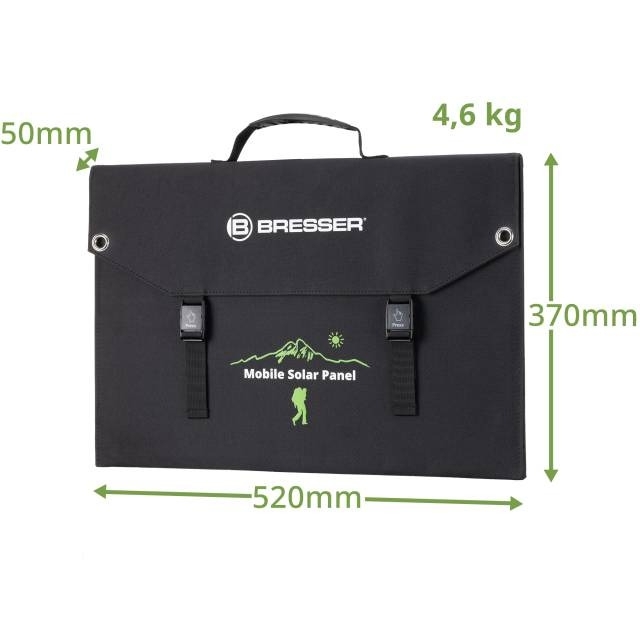 Bresser Mobile Solar Panel 120 Watt mit USB