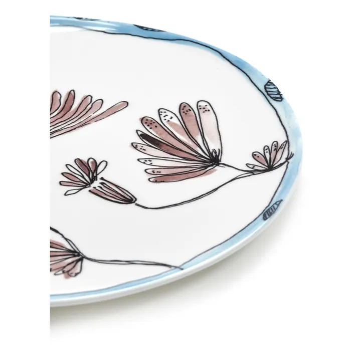 Serax Assiettes Camelia, Serax for Marni - Set de 2 | Aubergine
