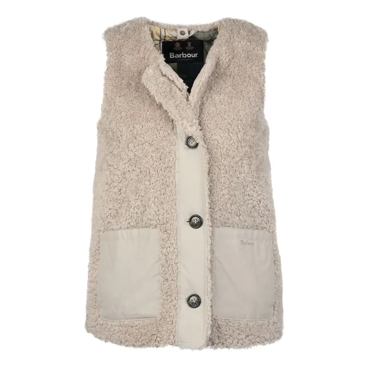 Barbour Veste Sans Manches Kintra | Ecru