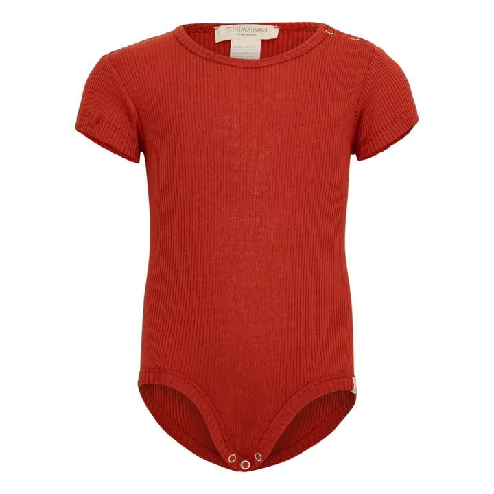 Minimalisma Combinaison en Soie Buddy | Rouge