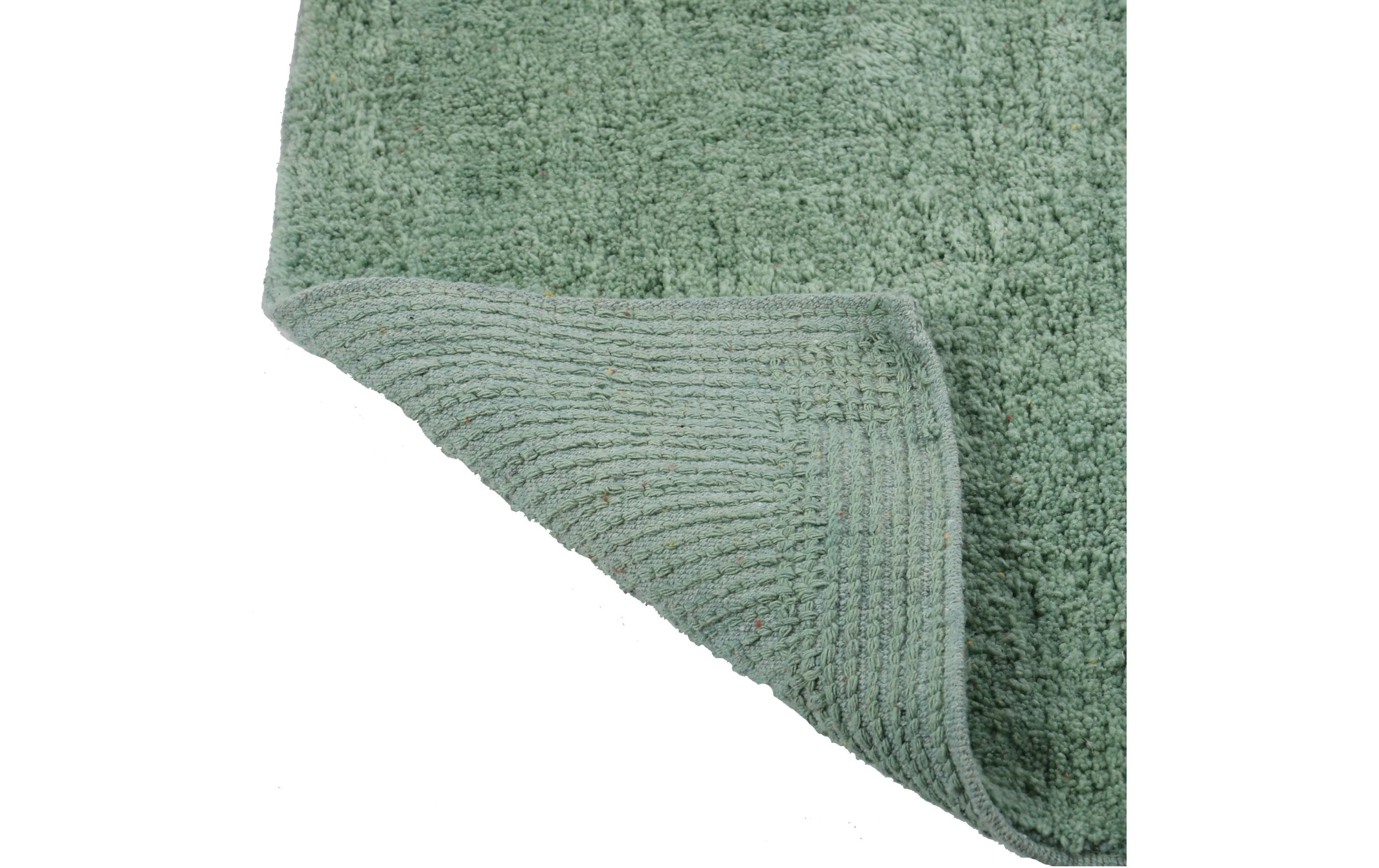 Badteppich Dalija 45 x 70 cm, TannengrünBadematte aus hochwertiger Baumwolle