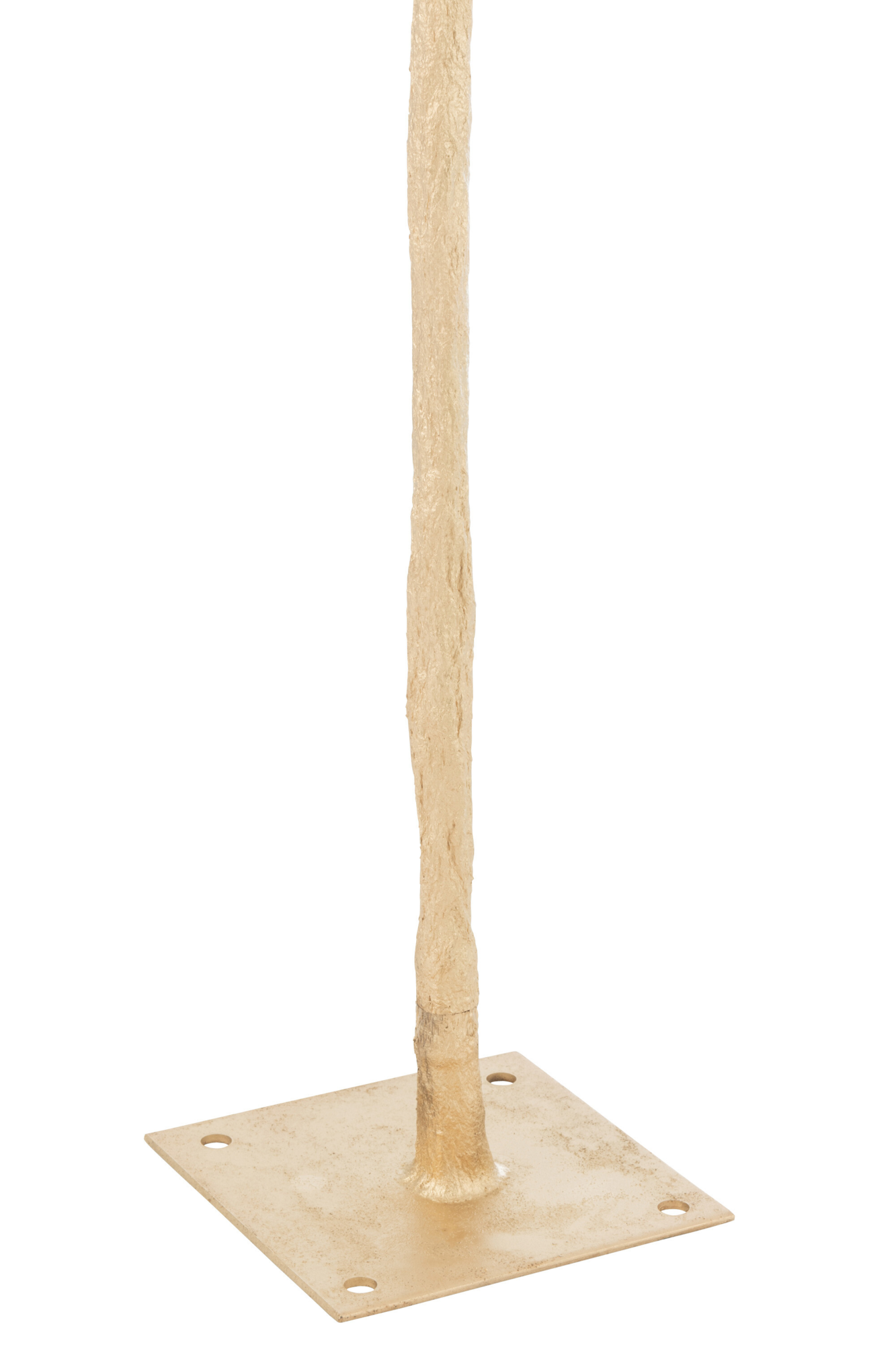 Kunstboom Pluimen staal goud/wit large