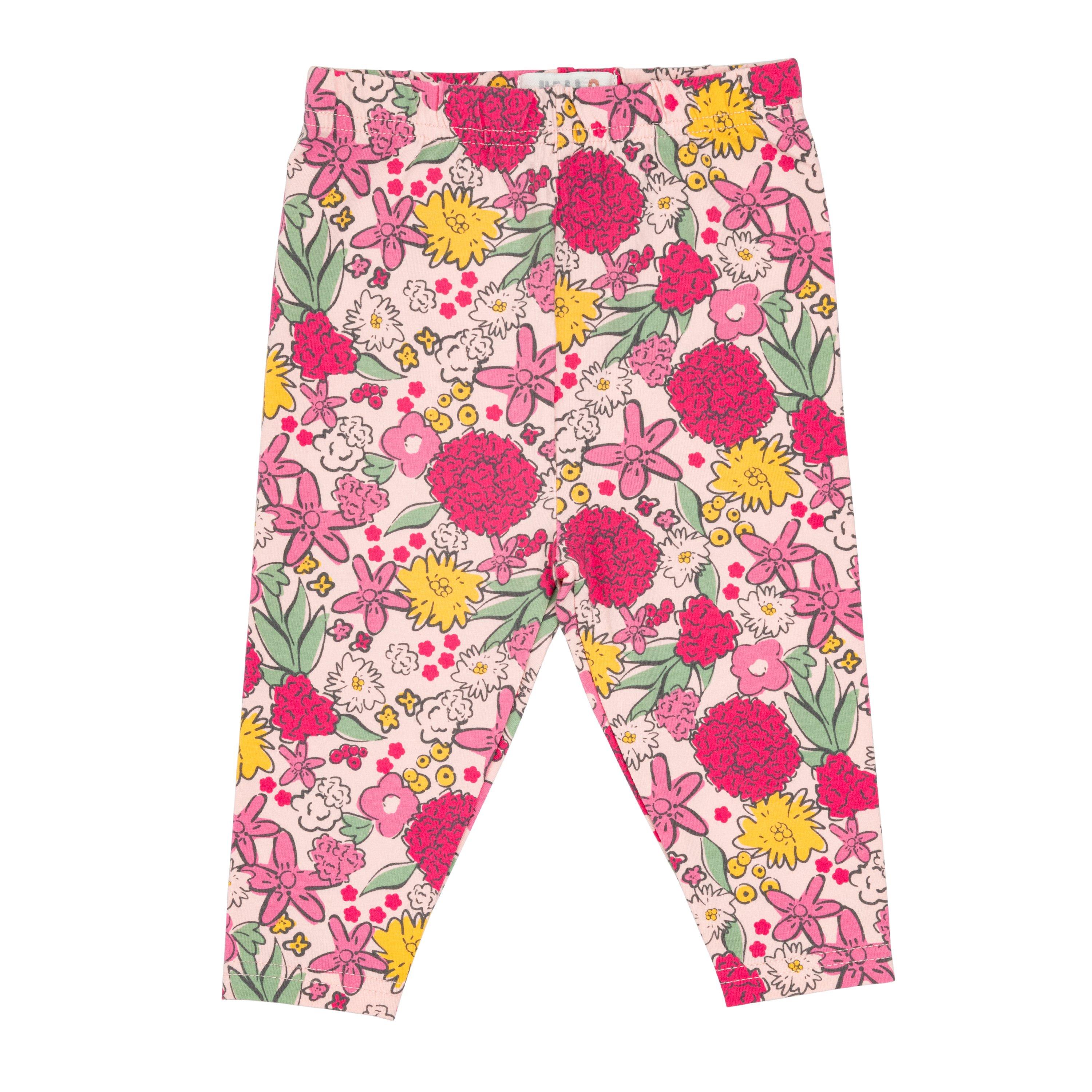 Hello World Studio Baby Girl Frill Top and Legging Set