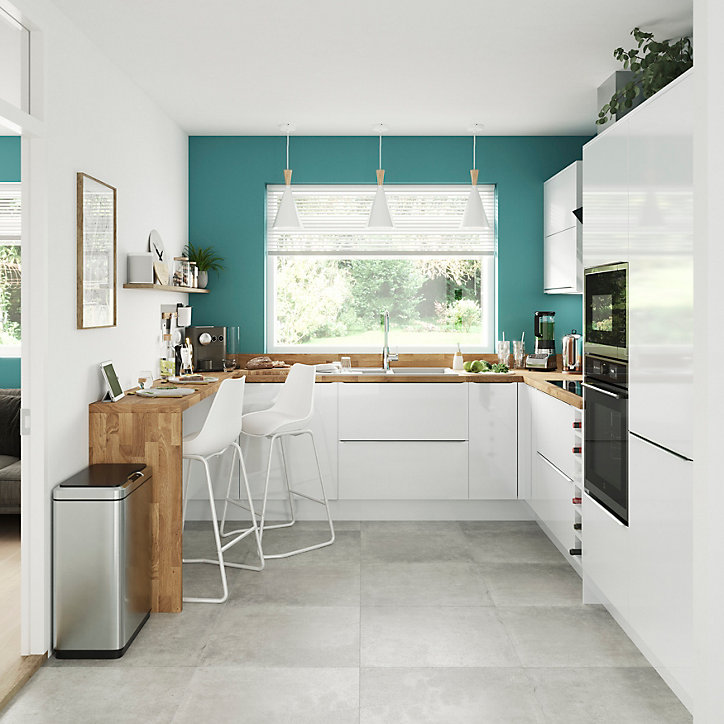 Peinture cuisine et salle de bains GoodHome vert Milltown satin 50ml