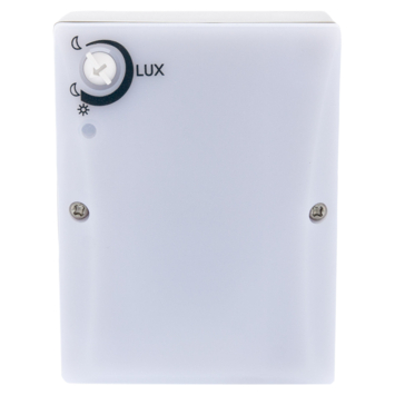 Q-Link Opbouw Schemerschakelaar Spatwaterdicht Grijs IP44