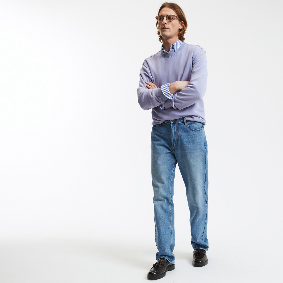 COLEÇÕES LA REDOUTE<br>Jeans regular solto