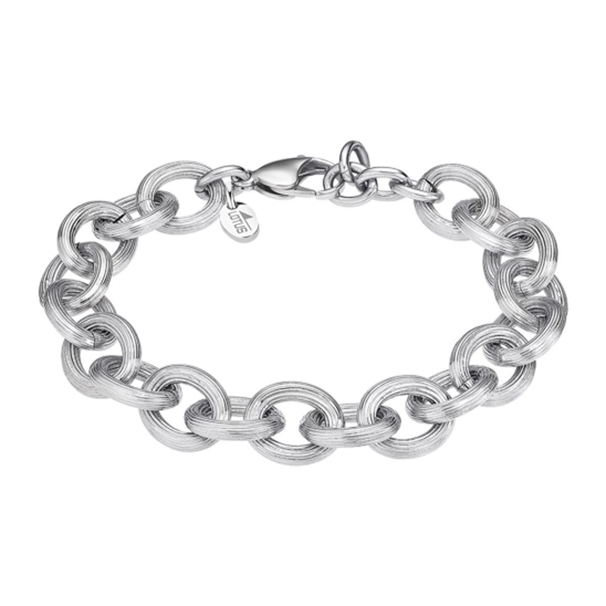 Bracelet femme LOTUS Style maille acier