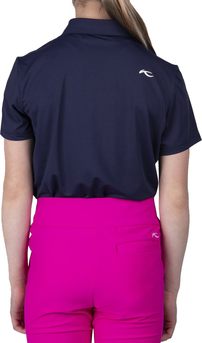 Polo Self Collar S/S Jente Atlanta Blue