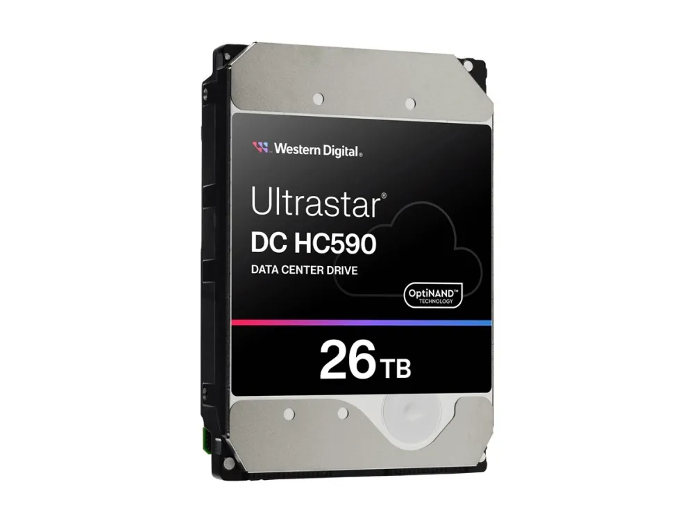 WD Ultrastar DC HC590 - Harddisk - Data Center - krypteret - 26 TB - intern - 3.5