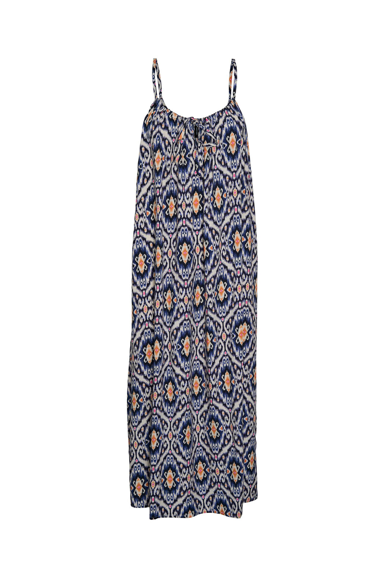 Vestido sem mangas 7/8 - Azul marinho