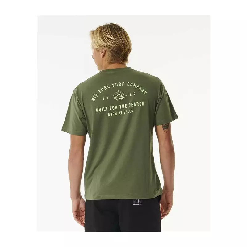 Tee shirt RIPCURL Vaporcool Bridge Dark Olive S