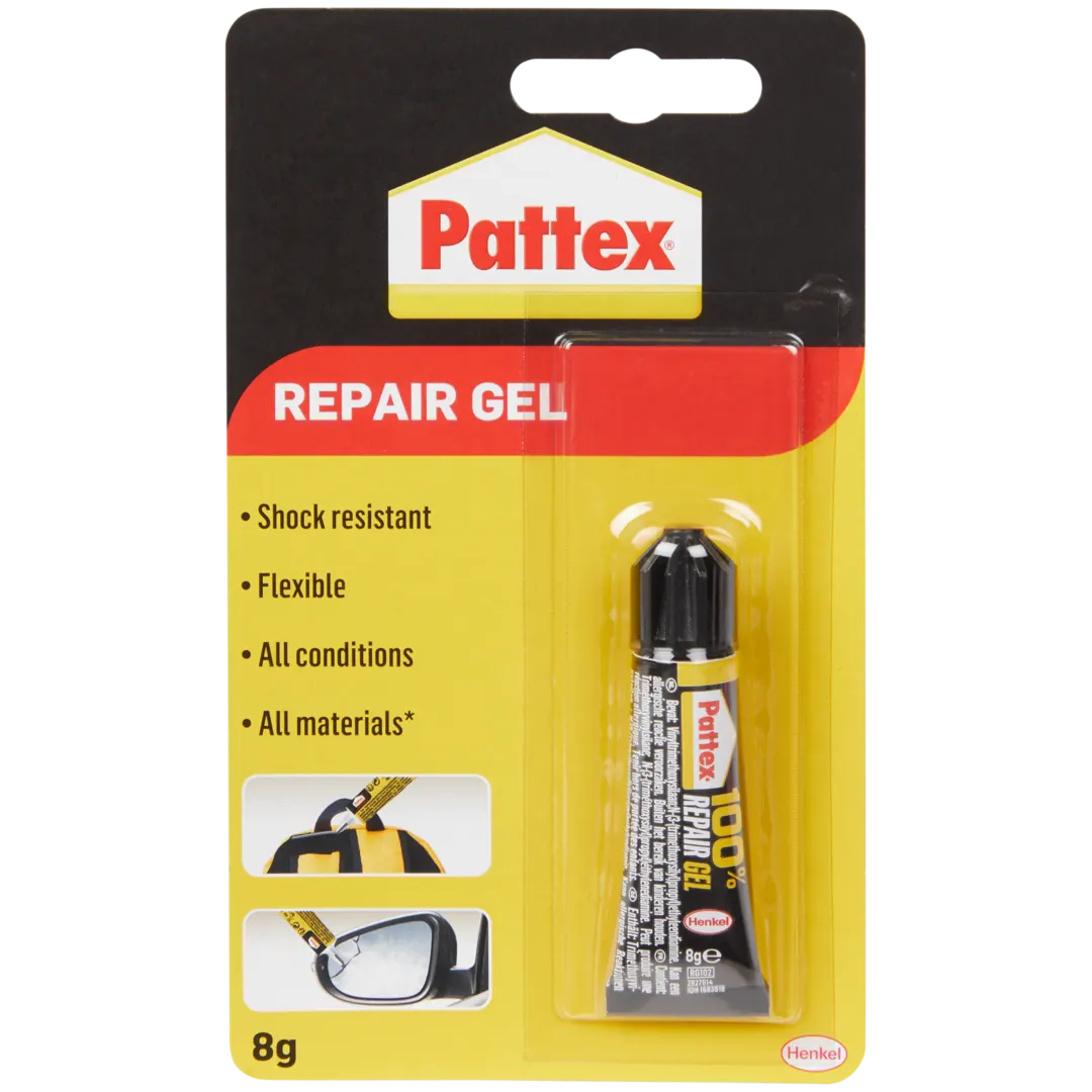 Pattex 100% repair gel-lijm 8 gram