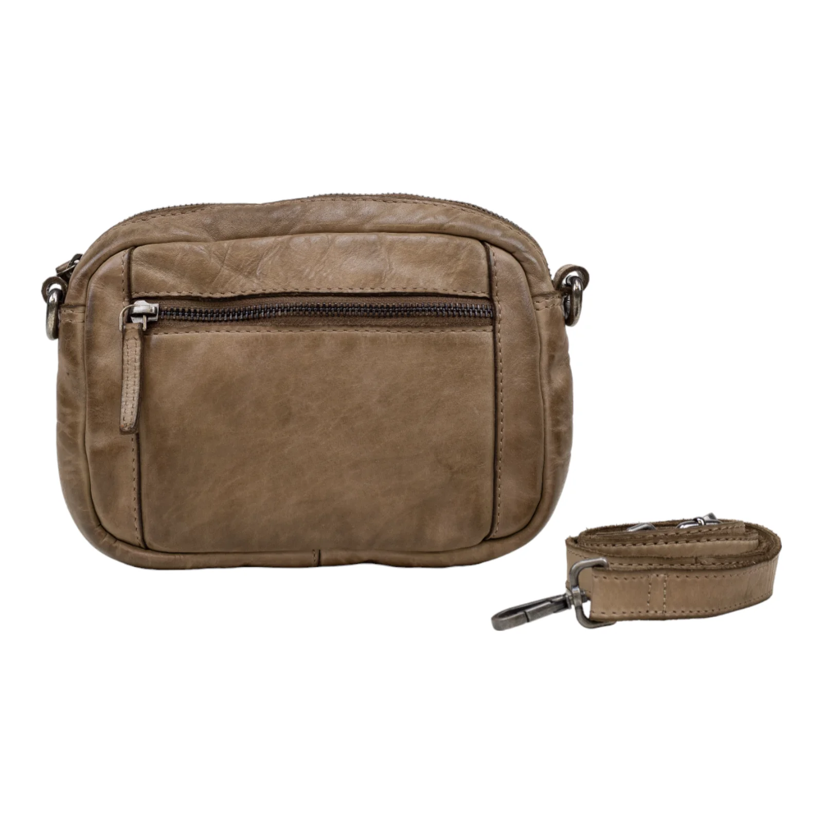 DSTRCT Harrington Road Schoudertas Taupe