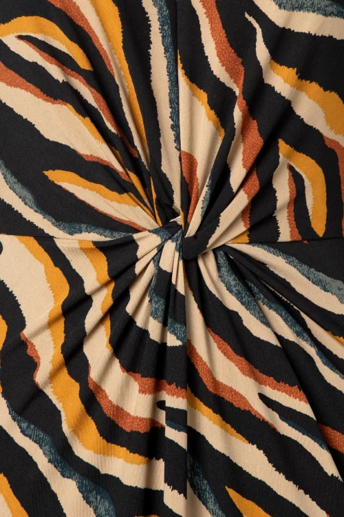 K-Design Luna geknoopte maxi jurk in multi