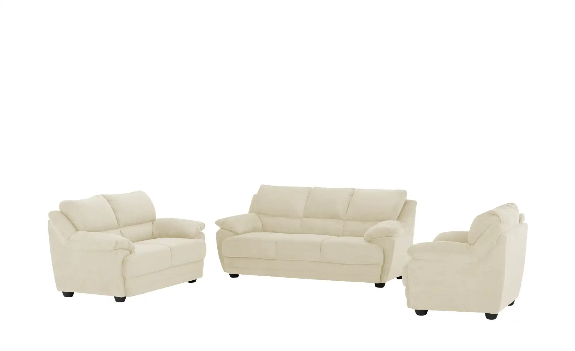 uno Sofa 3-sitzig aus Mikrofaser Nebolo