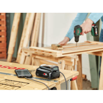 Bosch 18V Universal usb/powerbank accu