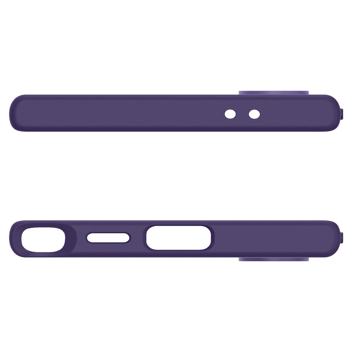 Samsung Galaxy S24 Ultra Liquid Air Case Gummi Hülle (ACS07449) - Deep Purple