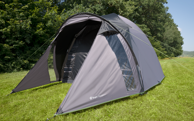Berger Kiwi NZ 4 Plus leichtes Kuppelzelt für Camping und Trekking für 4 Personen