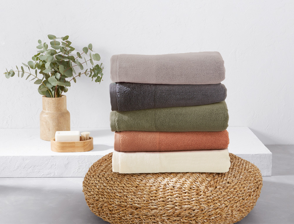 Serviette de bain-Bio nature