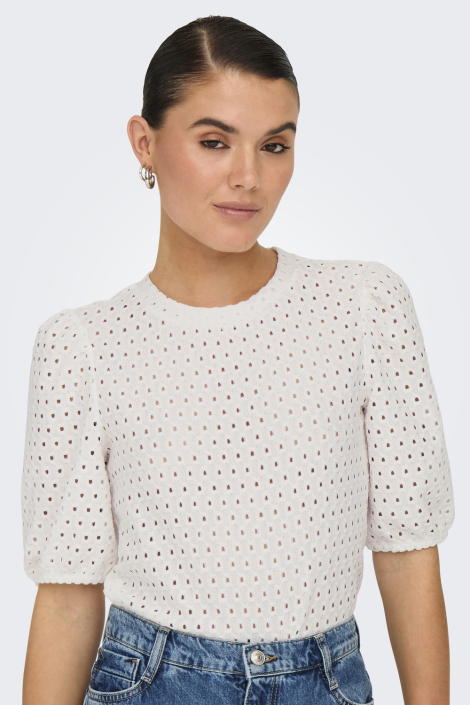 Only witte dames t-shirt